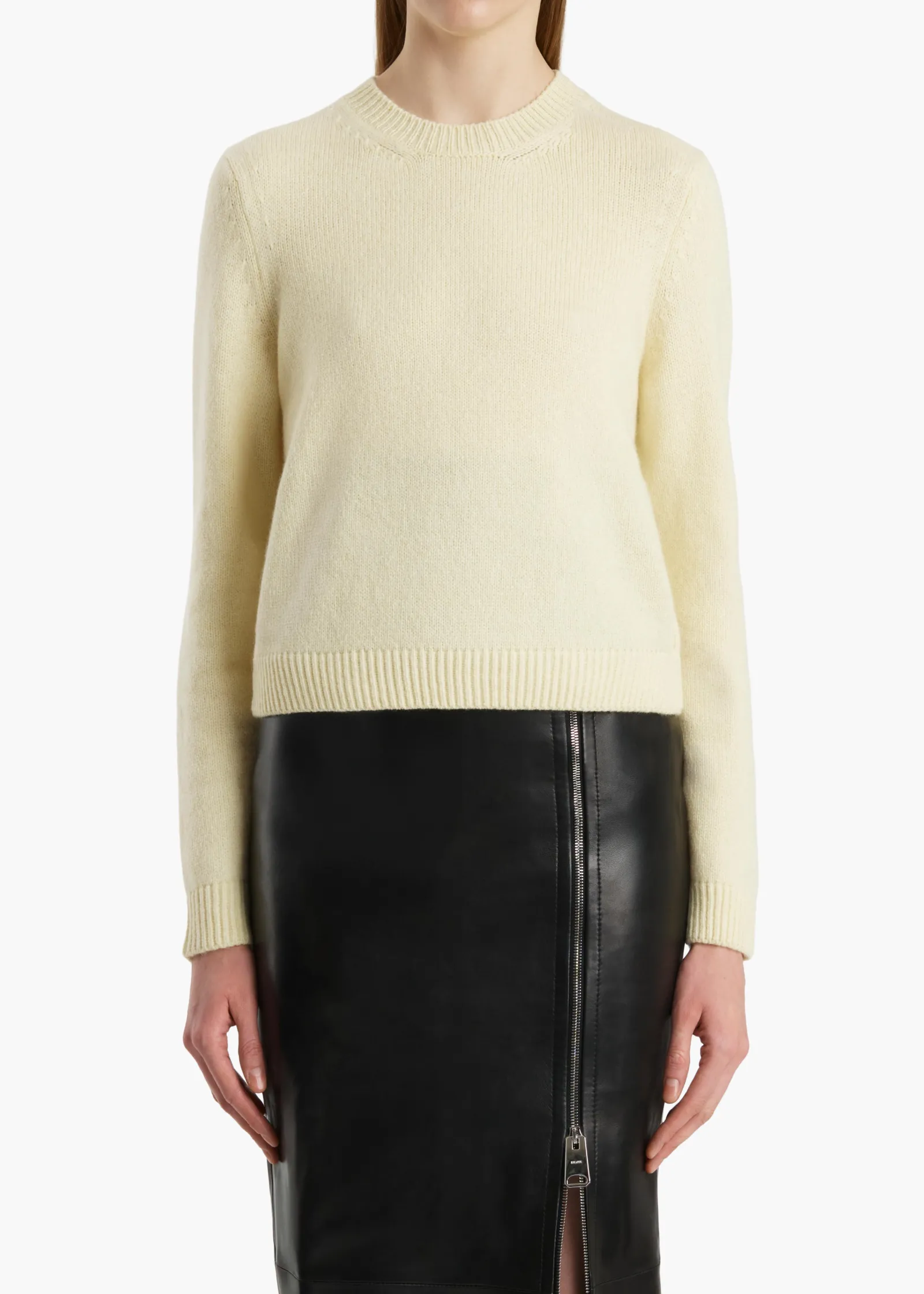 Khaite Knitwear-Leta Sweater in Zest
