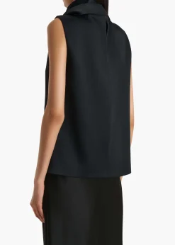 Khaite Shirts & Tops-Loe Top in Black