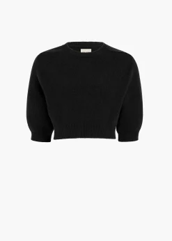 Khaite Knitwear-Lorelai Sweater in Black