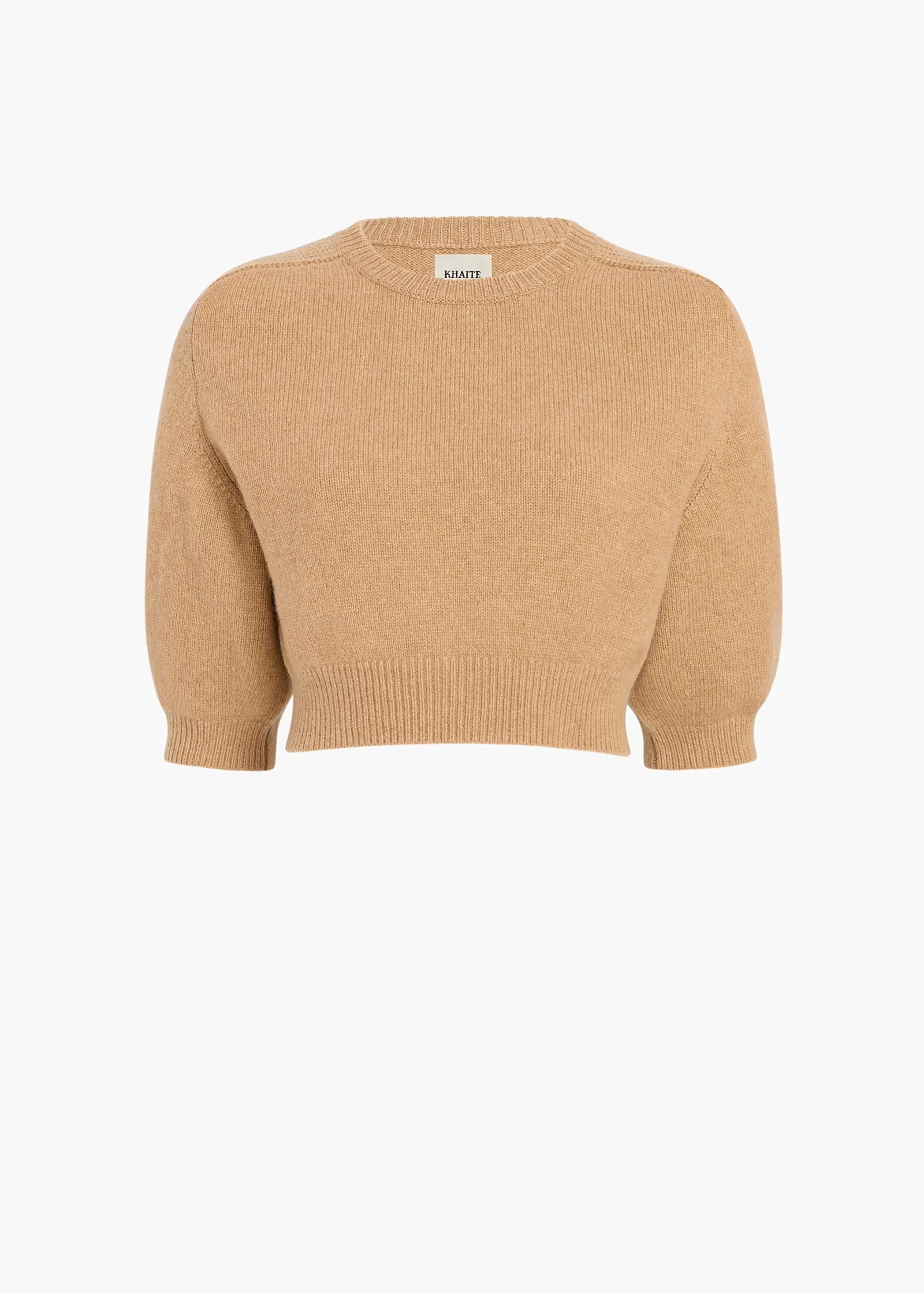 Khaite Knitwear-Lorelai Sweater in Camel
