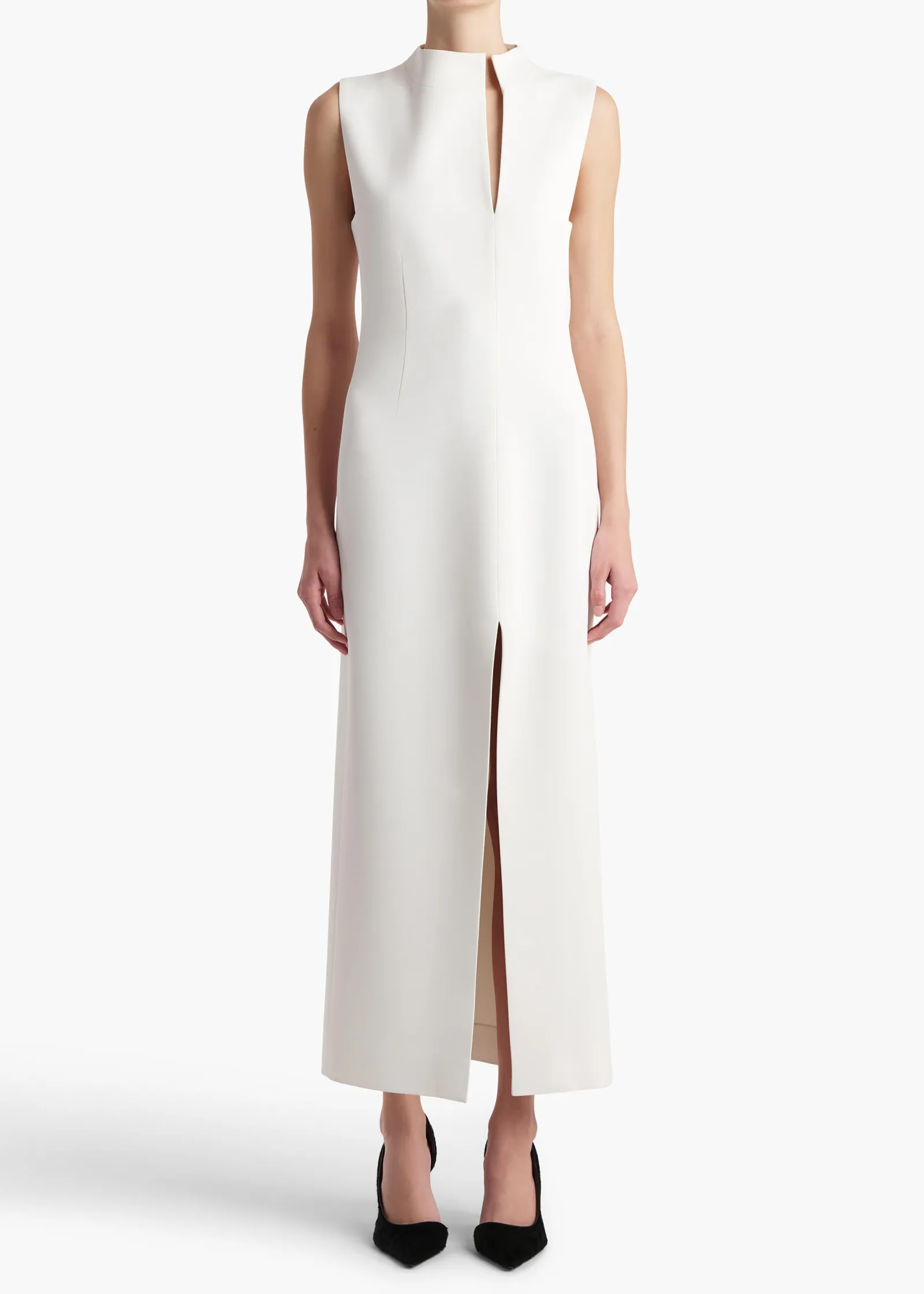 Khaite Dresses-Lowen Dress in Chalk