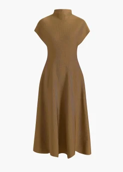 Khaite Dresses-Lyra Dress in Carob