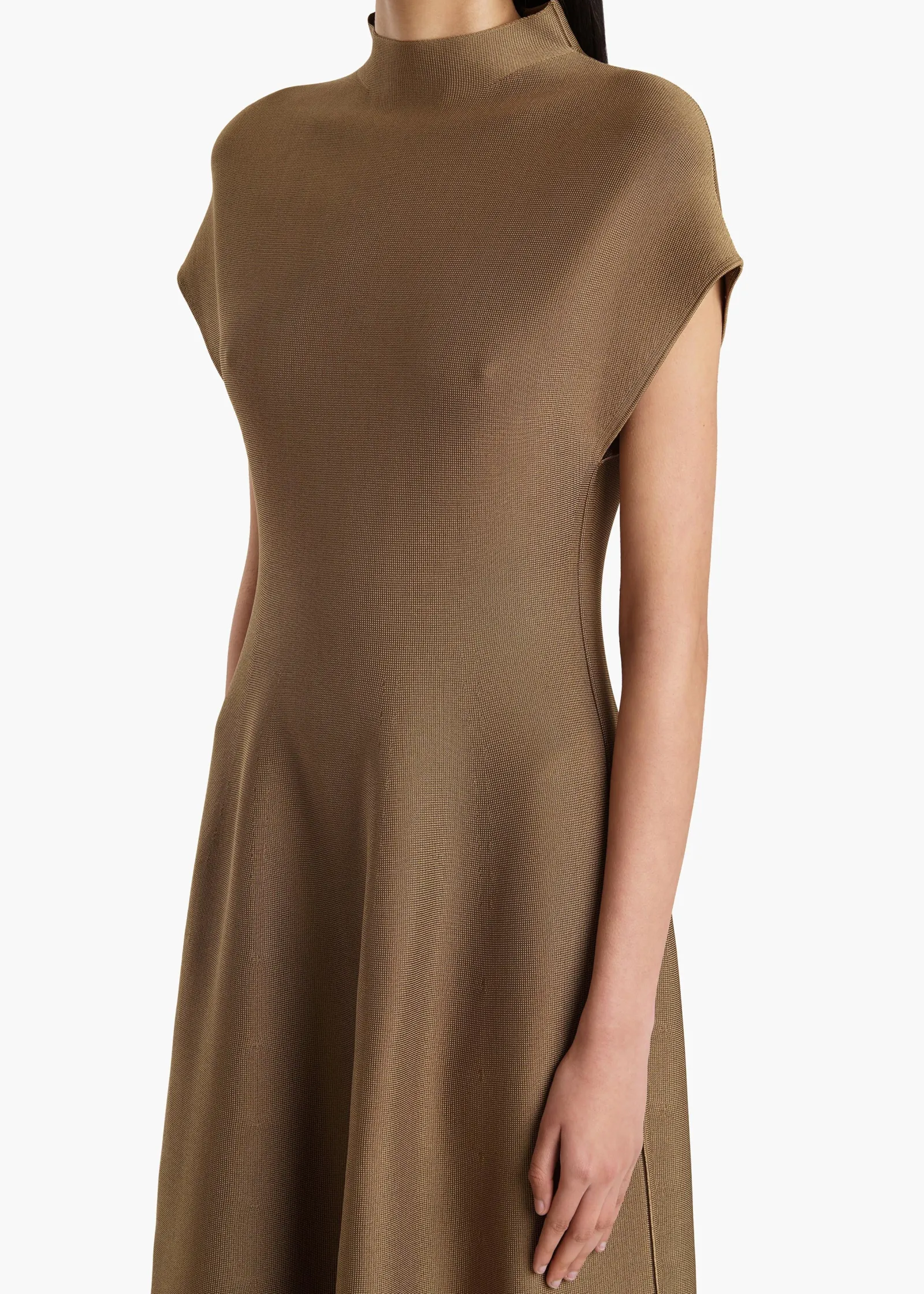 Khaite Dresses-Lyra Dress in Carob