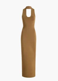 Khaite Dresses-Mahi Dress in Carob
