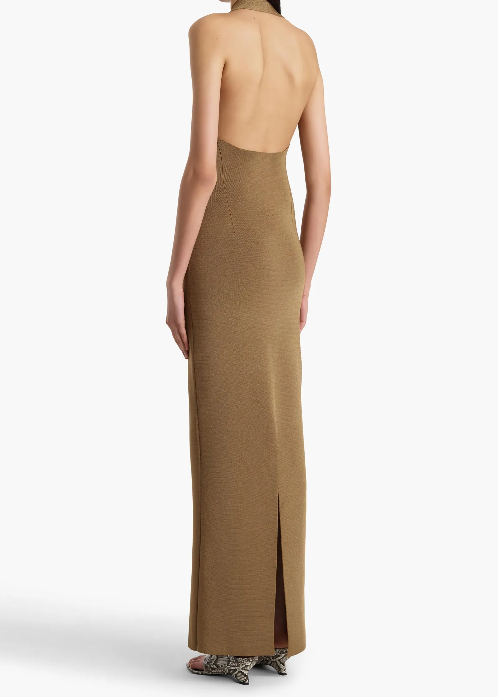 Khaite Dresses-Mahi Dress in Carob