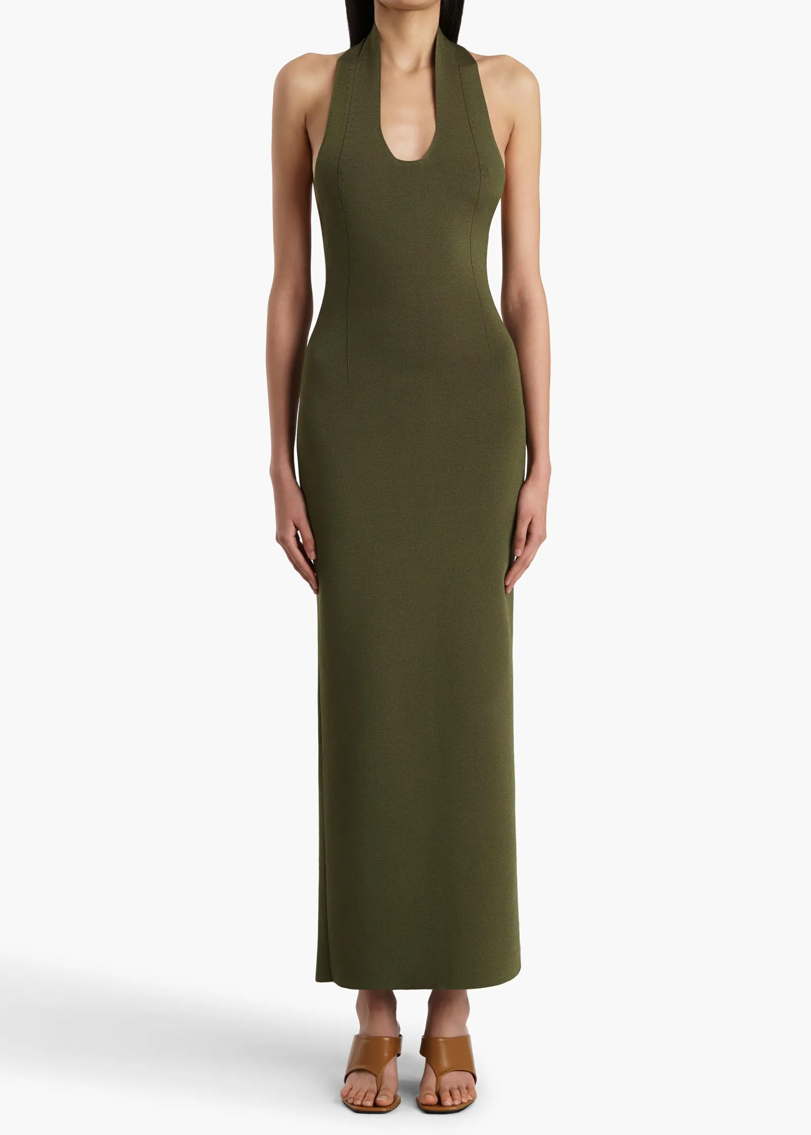 Khaite Dresses-Mahi Dress in Olive