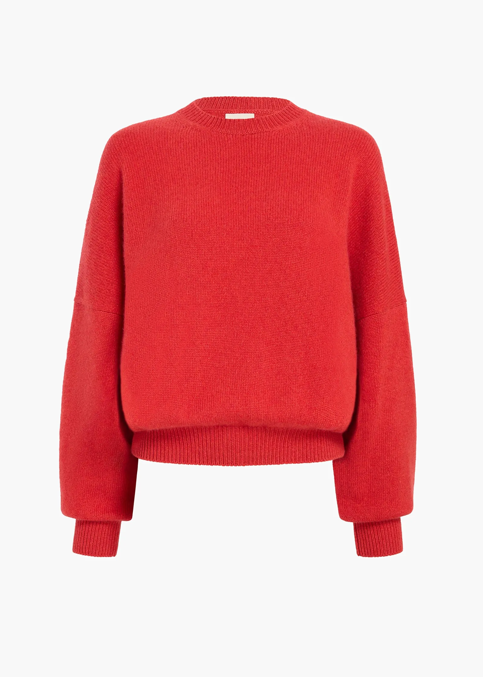 Khaite Knitwear-Margaux Sweater in Persimmon