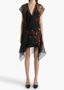 Khaite Dresses-Merith Dress in Black and Red