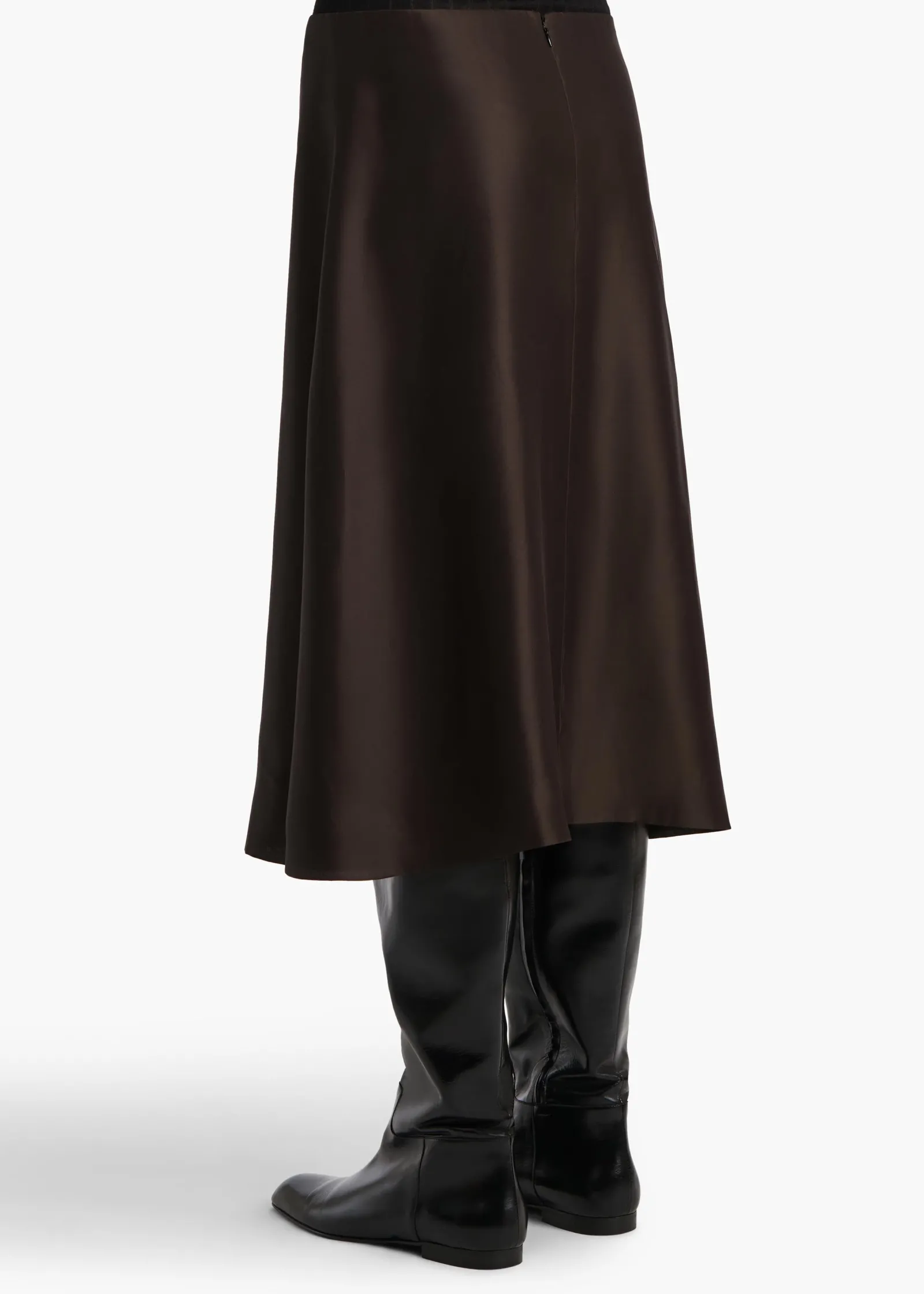Khaite Skirts & Shorts-Nania Skirt in Bark