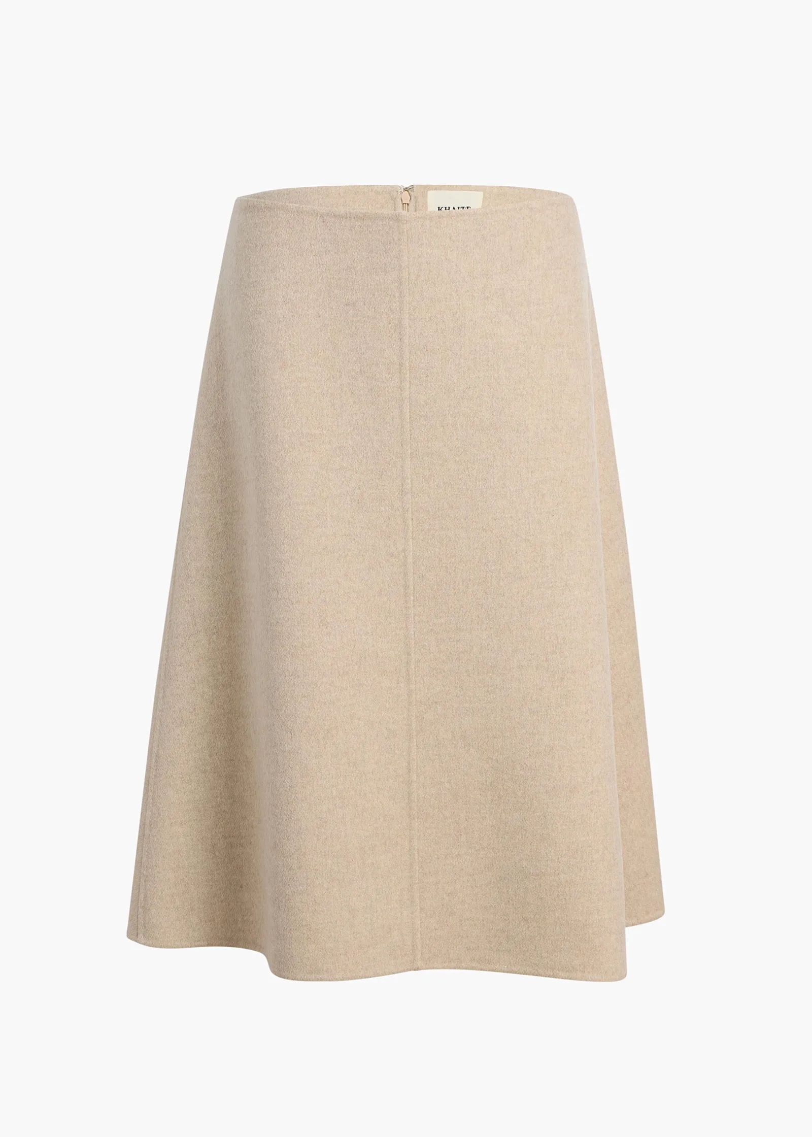 Khaite Skirts & Shorts-Nania Skirt in Oatmeal