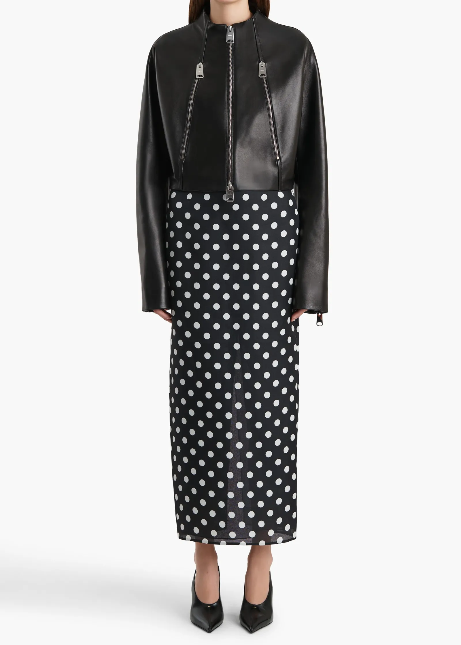 Khaite Leather|Jackets-Niko Jacket in Black Leather