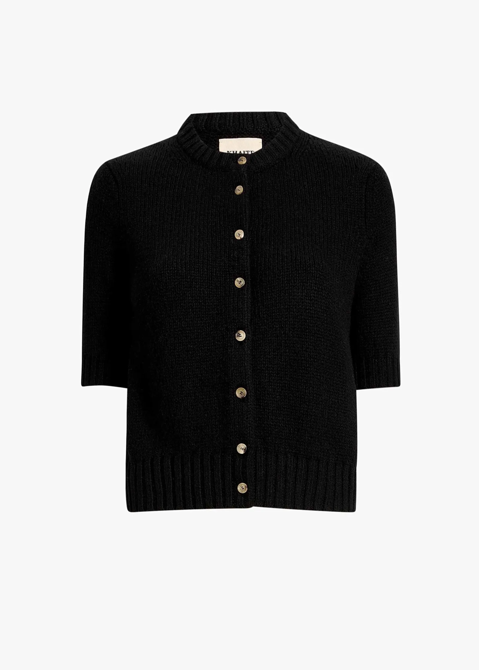 Khaite Knitwear-Nora Cardigan in Black