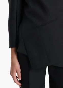 Khaite Leather|Jackets-Palto Jacket in Black