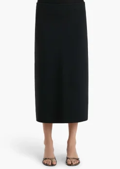 Khaite Knitwear|Skirts & Shorts-Patri Skirt in Black