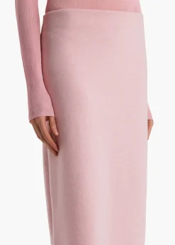 Khaite Knitwear|Skirts & Shorts-Patri Skirt in Rosewater