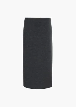 Khaite Knitwear|Skirts & Shorts-Patri Skirt in Storm