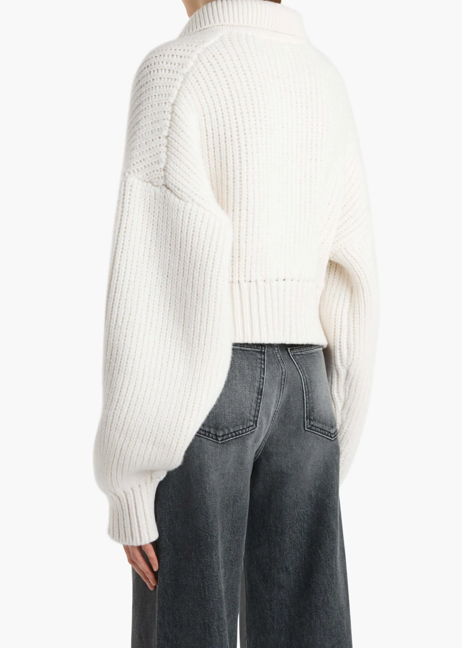 Khaite Knitwear-Pome Jacket in Glaze