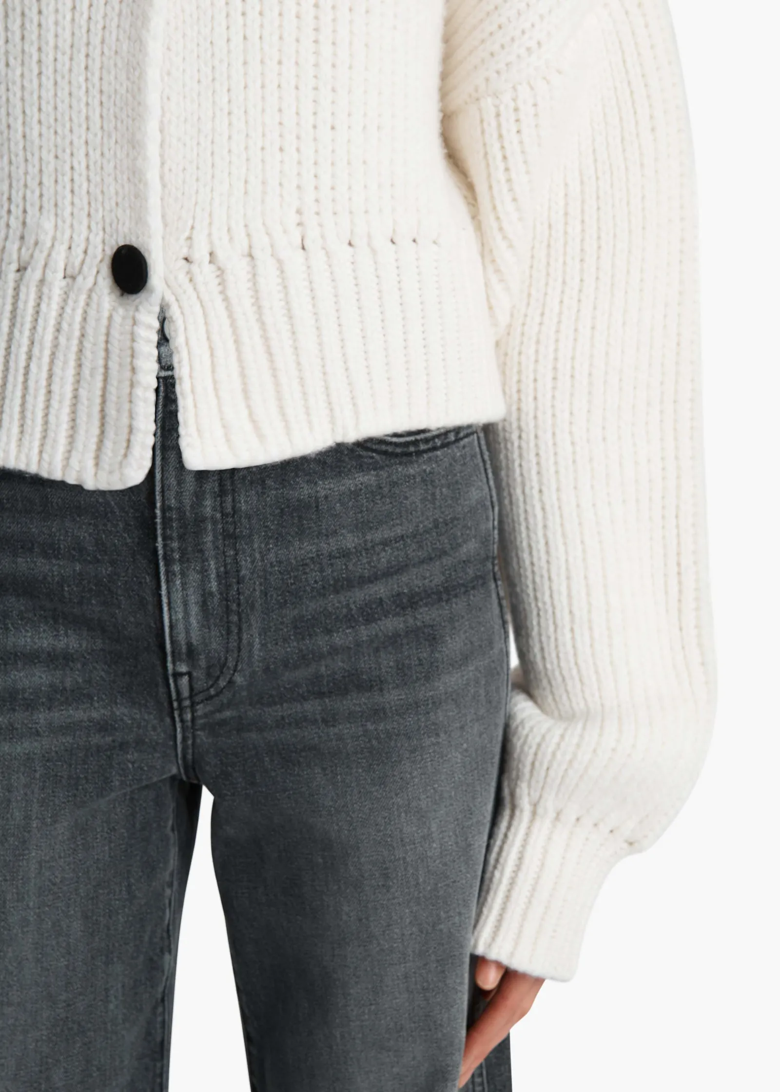 Khaite Knitwear-Pome Jacket in Glaze
