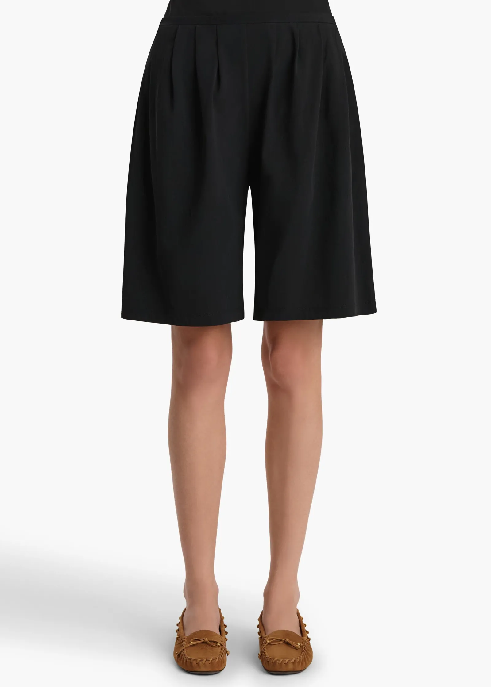 Khaite Skirts & Shorts-Poppy Short in Black