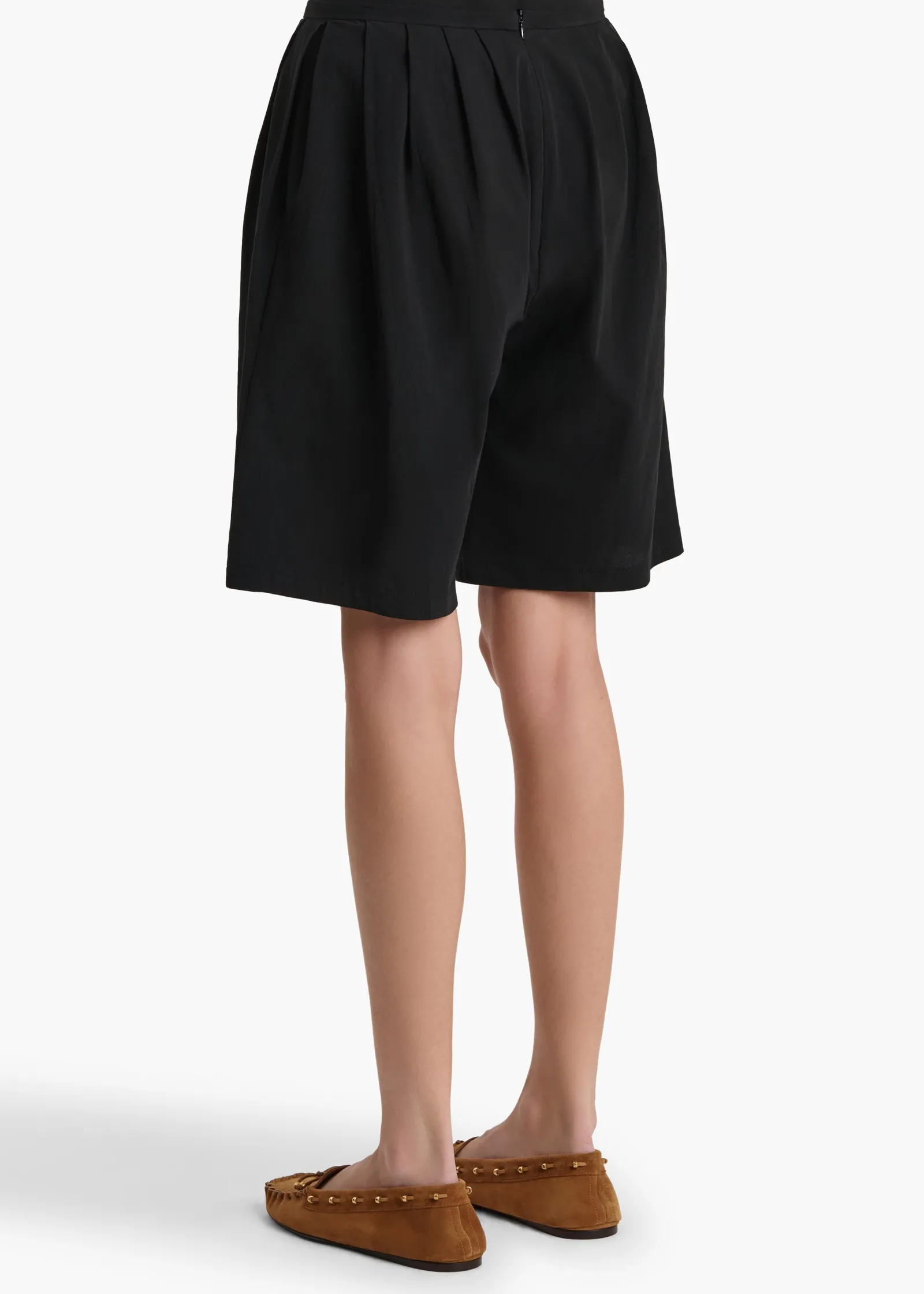 Khaite Skirts & Shorts-Poppy Short in Black