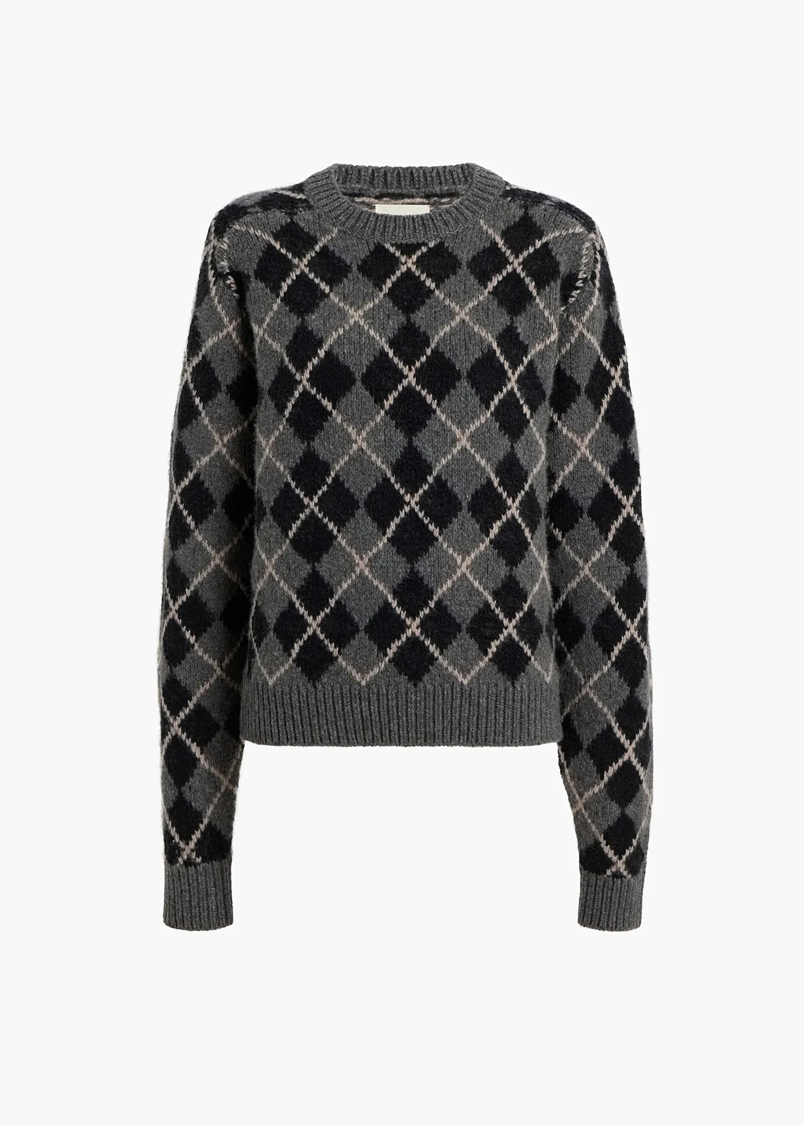 Khaite Knitwear-Pratt Sweater in Stone Multi