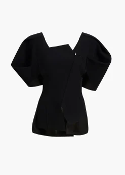 Khaite Shirts & Tops-Quan Top in Black