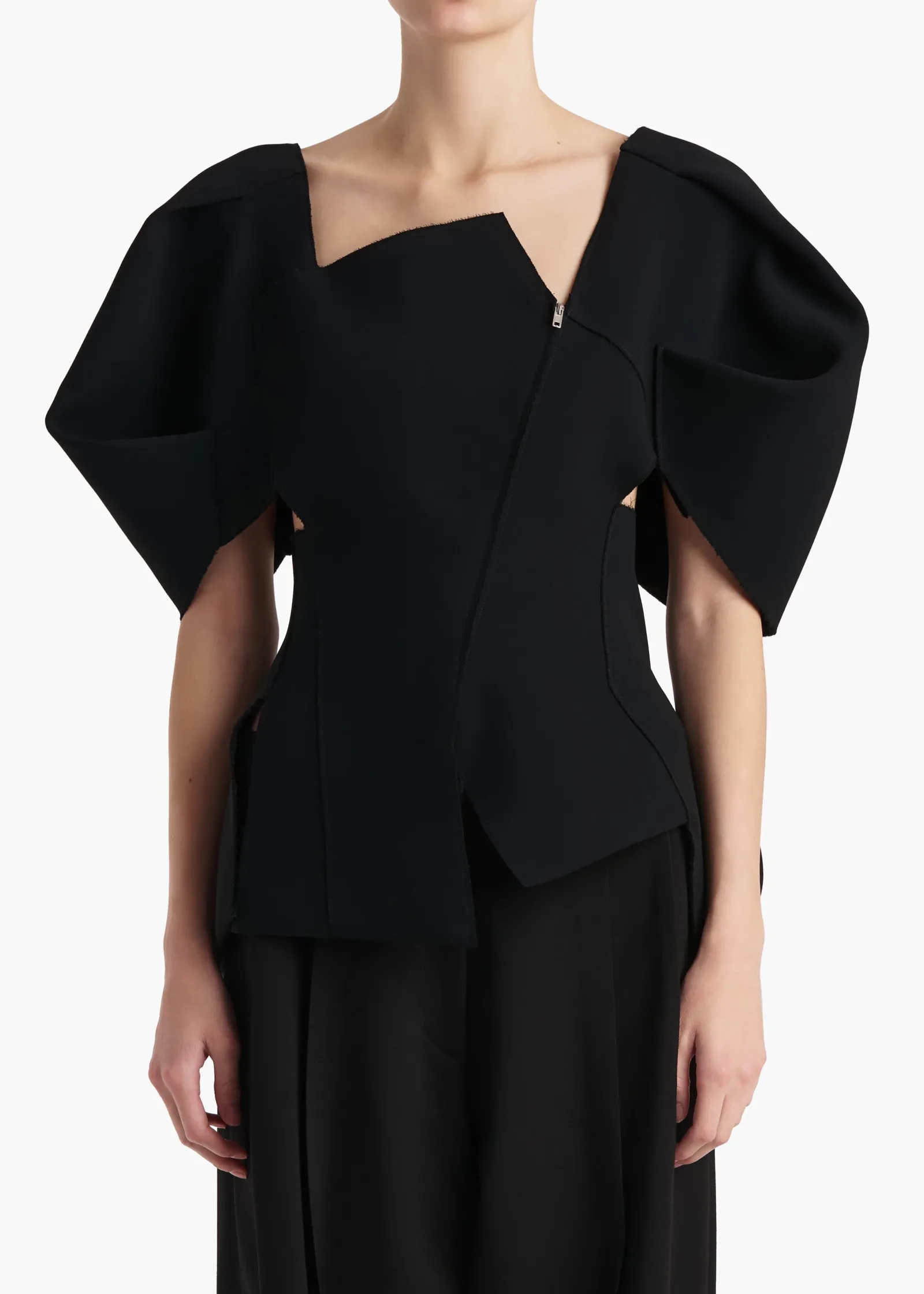 Khaite Shirts & Tops-Quan Top in Black