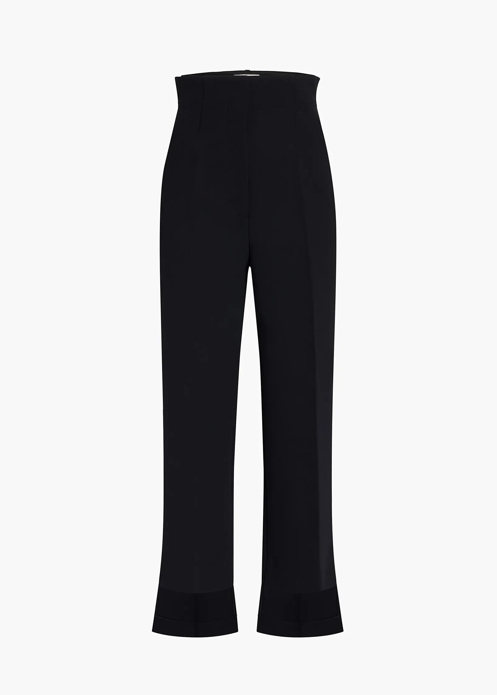 Khaite Pants-Rae Pant in Black Crepe