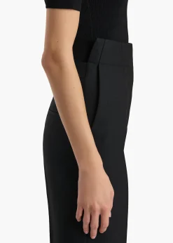 Khaite Skirts & Shorts-Raelle Short in Black