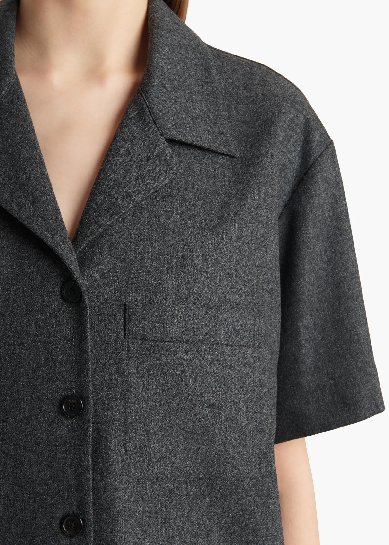 Khaite Shirts & Tops-Riordan Top in Storm
