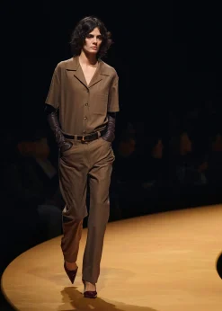 Khaite Shirts & Tops-Riordan Top in Toffee