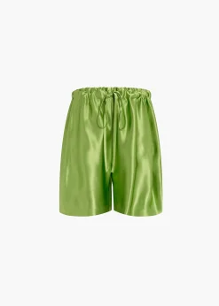 Khaite Skirts & Shorts-Rohe Short in Absinthe
