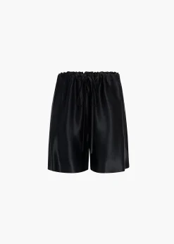 Khaite Skirts & Shorts-Rohe Short in Black