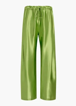 Khaite Pants-Rohen Pant in Absinthe
