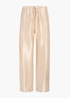 Khaite Pants-Rohen Pant in Soft Pink