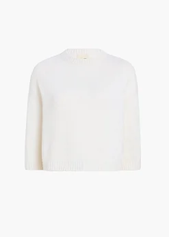 Khaite Knitwear-Sabina Sweater in Glaze
