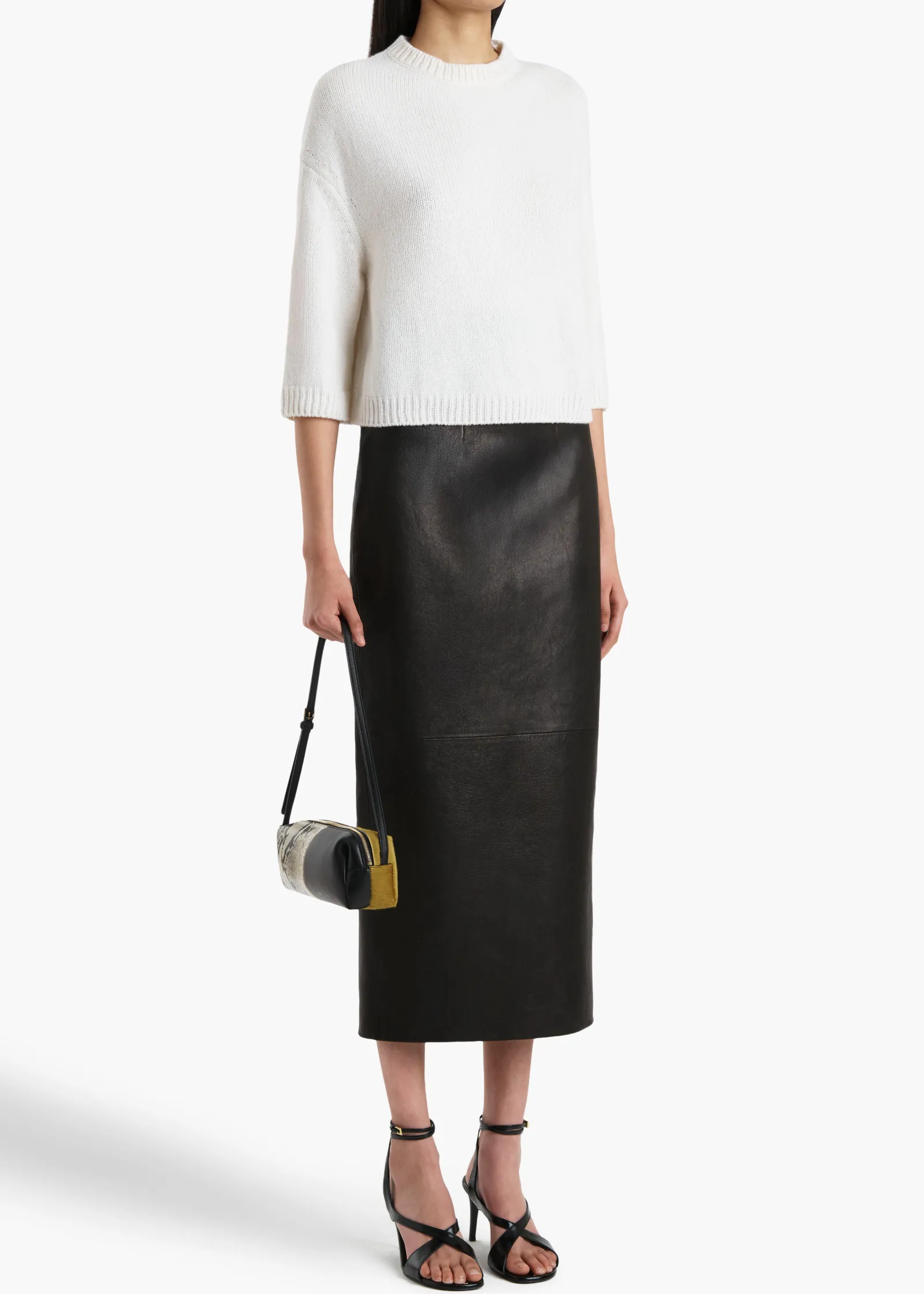 Khaite Knitwear-Sabina Sweater in Glaze