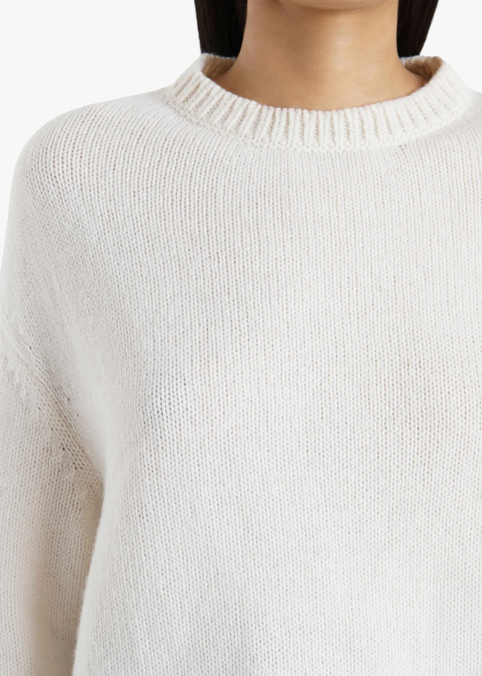 Khaite Knitwear-Sabina Sweater in Glaze