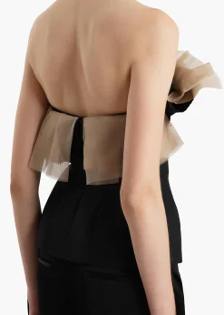 Khaite Shirts & Tops-Sal Top in Black