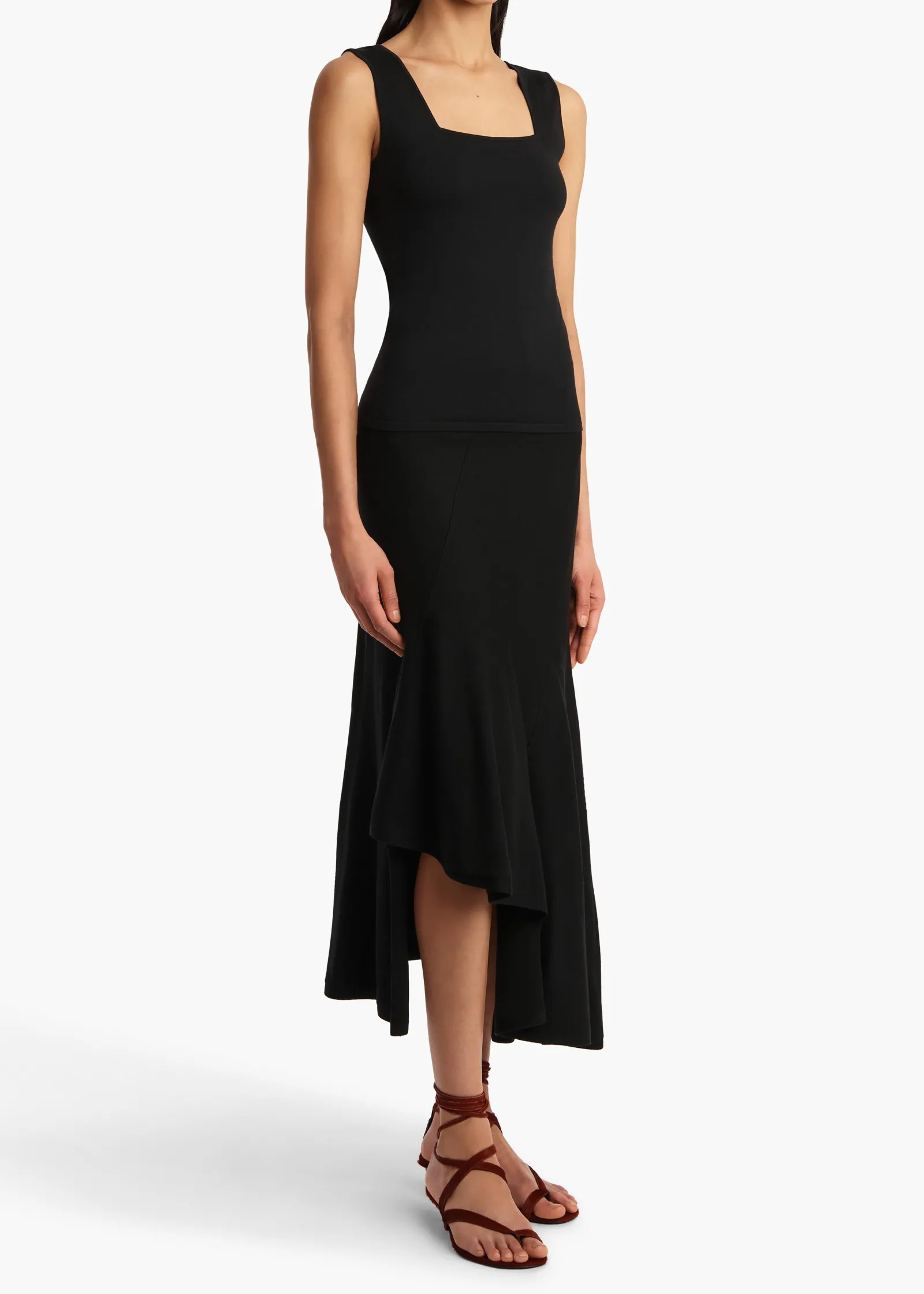 Khaite Shirts & Tops-Sani Top in Black