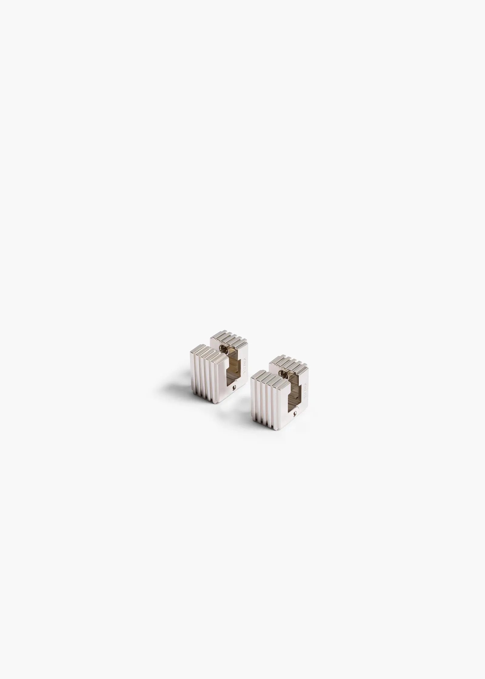 Khaite Jewelry-Small Empire Earrings in Silver