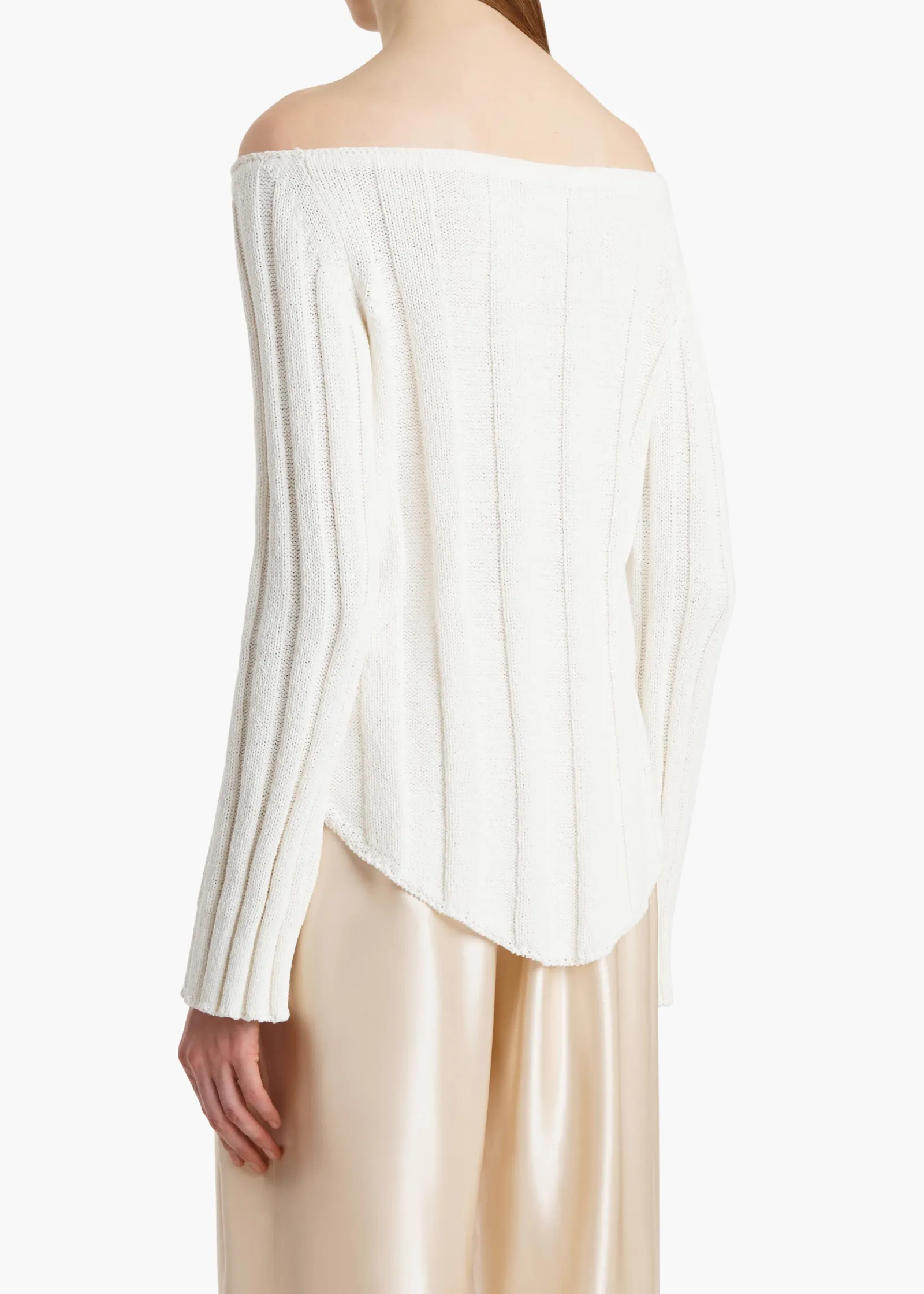 Khaite Knitwear-Sylas Sweater in Glaze