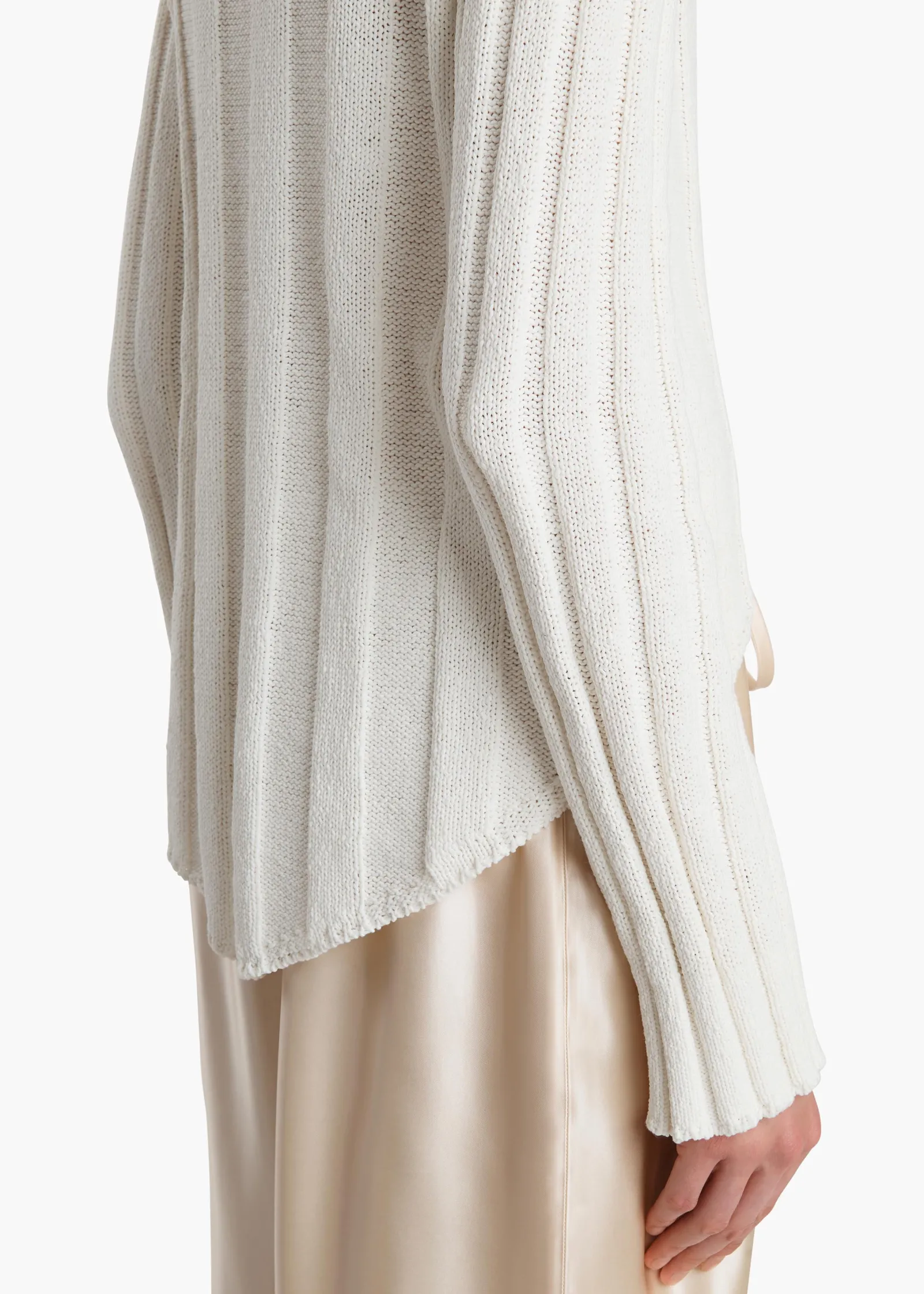 Khaite Knitwear-Sylas Sweater in Glaze