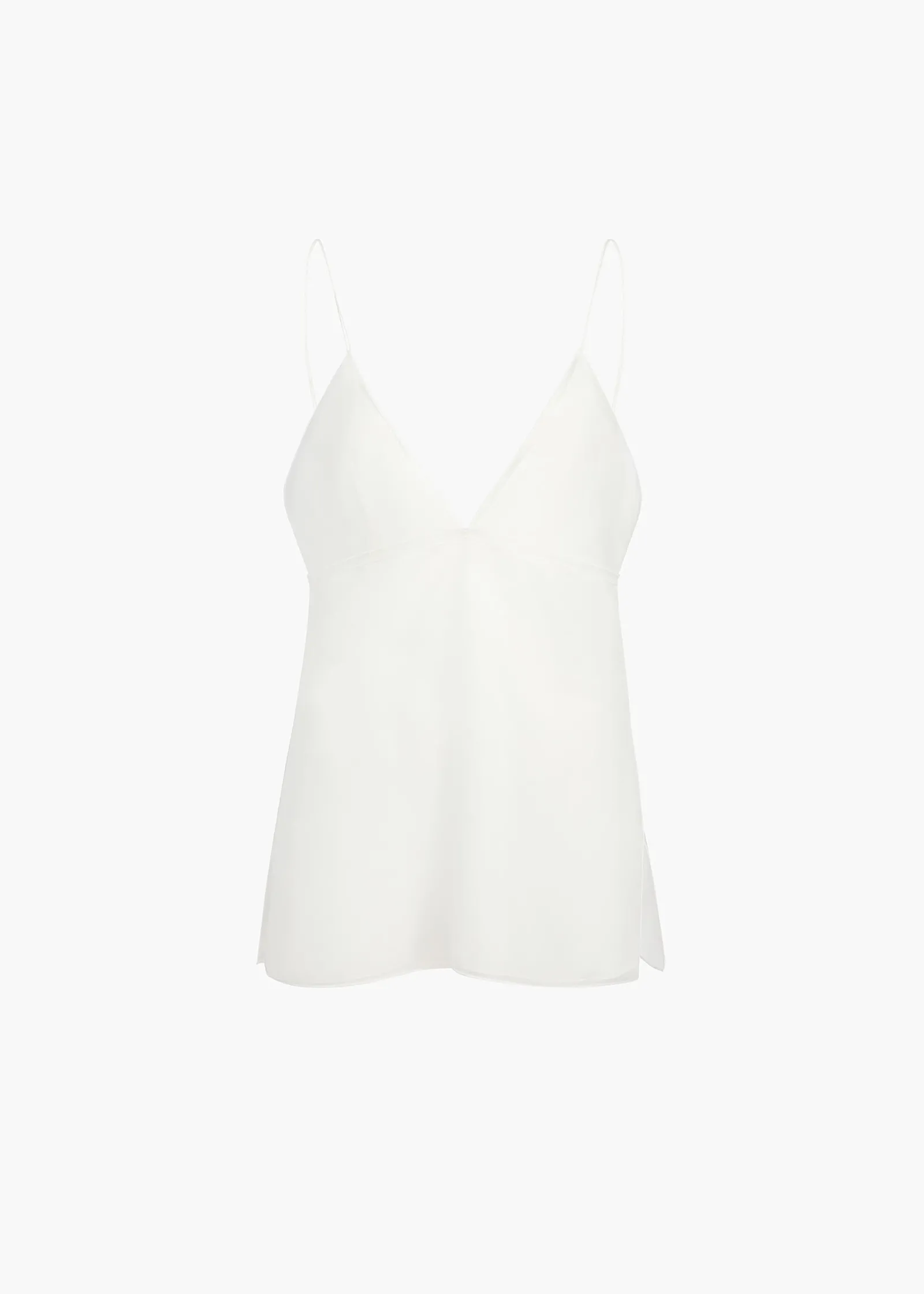 Khaite Shirts & Tops-Timy Top in Chalk