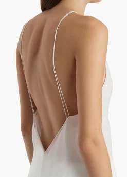 Khaite Shirts & Tops-Timy Top in Chalk