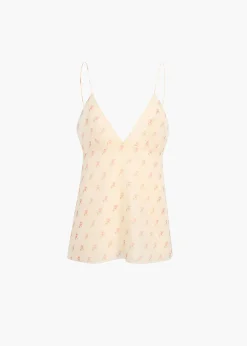Khaite Shirts & Tops-Timy Top in Soft Pink