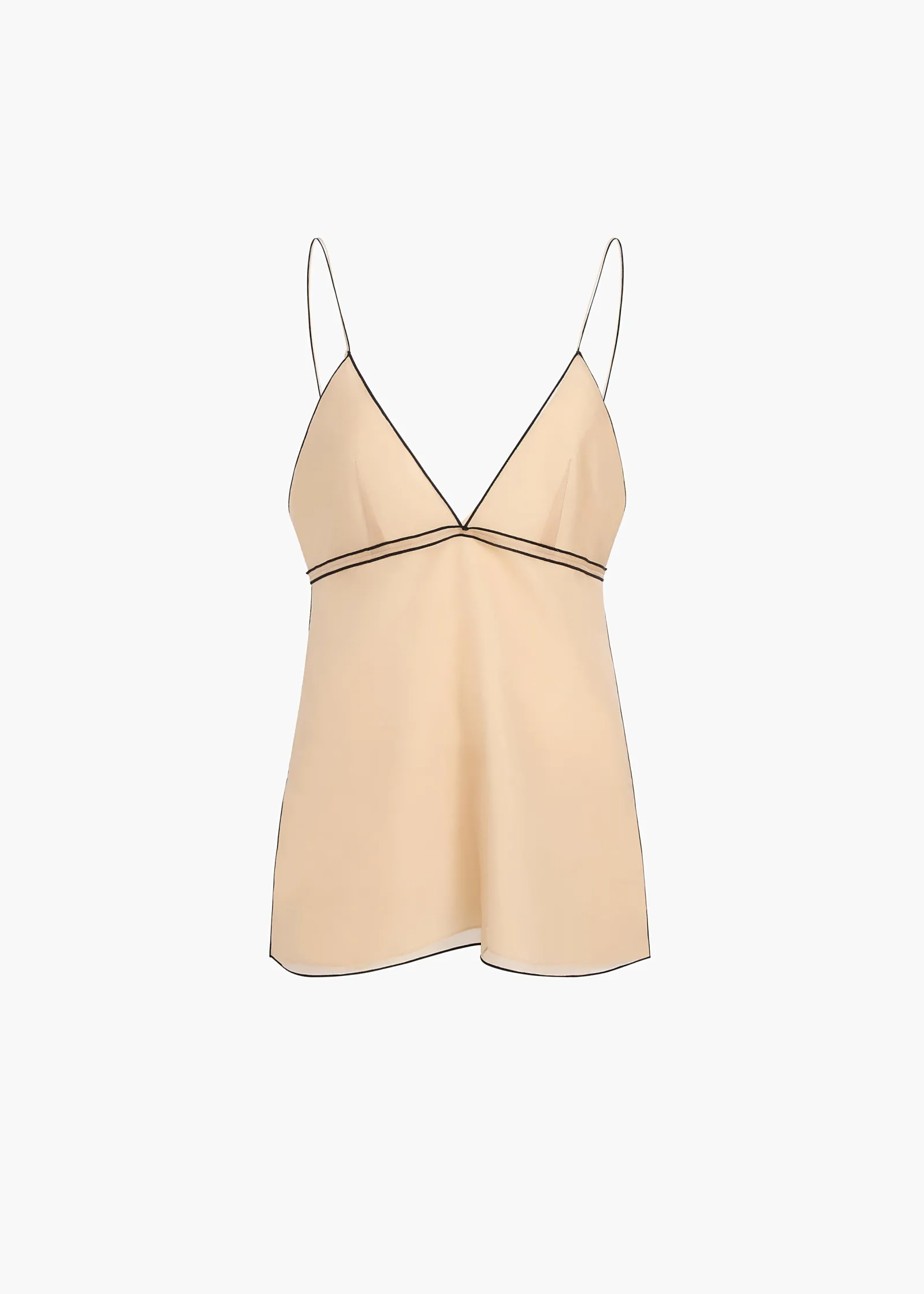 Khaite Shirts & Tops-Timy Top in Tea Stain