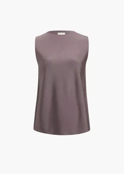 Khaite Shirts & Tops-Tora Top in Titanium