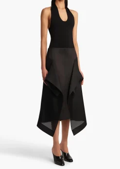 Khaite Shirts & Tops-Toto Bodysuit in Black