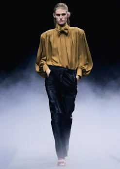 Khaite Shirts & Tops-Vali Top in Golden Ochre